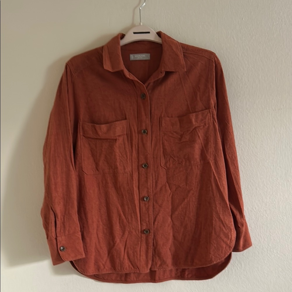 Women’s button down shirt by Everlane